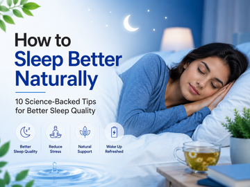 How to Sleep Better Naturally: 10 Science-Backed Tips for Better Sleep Quality