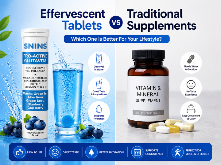 Effervescent Tablets vs Traditional Supplements: Which One Is Better?