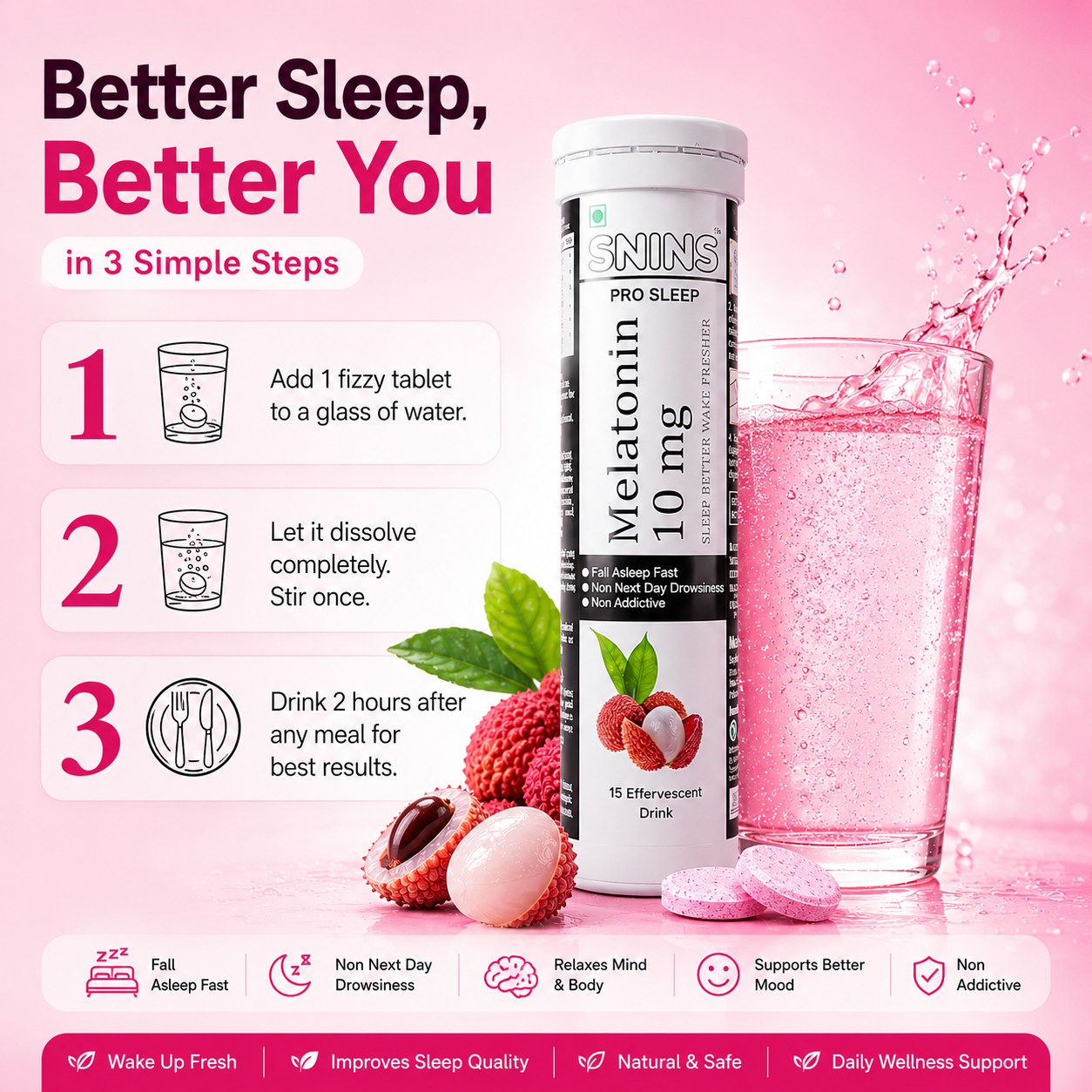 snins-pro-sleep-10-mg-melatonin-ashwagandha-effervescent-sleep-drink-litchi-flavour